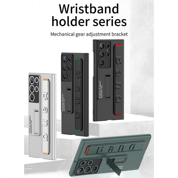 samsung galaxy s22 case camera cover wristband holder