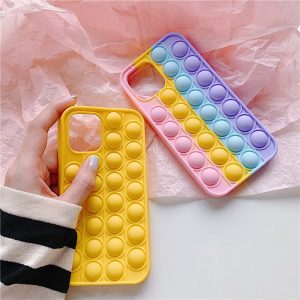 two color pop it funny iphone 12 pro case