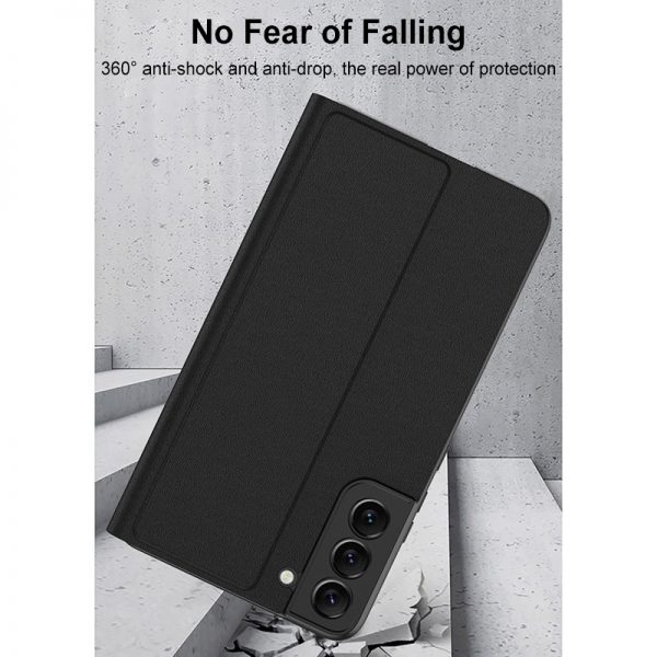 leather samsung galaxy s22 ultra flip case & s22 plus case
