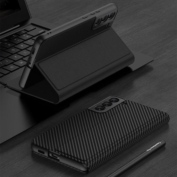 leather samsung galaxy s22 ultra flip case & s22 plus case
