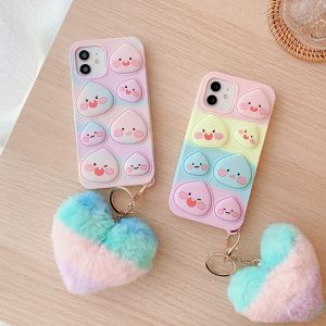 kawaii pop it iphone case