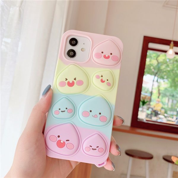 kawaii pop it iphone case