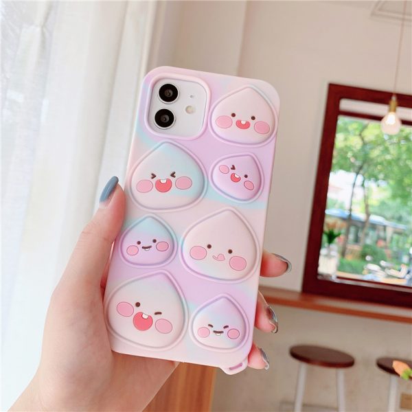 kawaii pop it iphone case