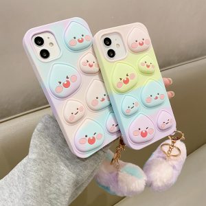 kawaii pop it iphone case