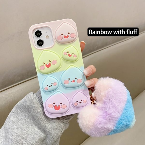 kawaii pop it iphone case