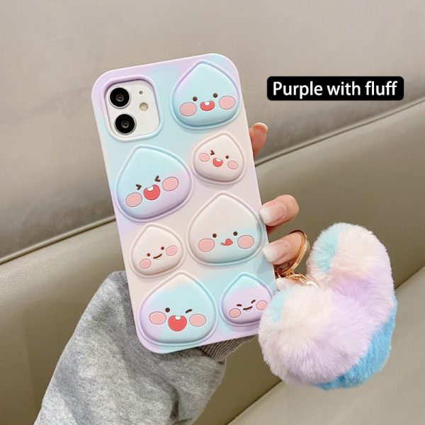 kawaii pop it iphone case