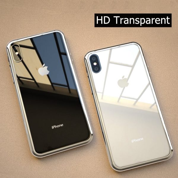 Border Colorful Transparent IPhone Case