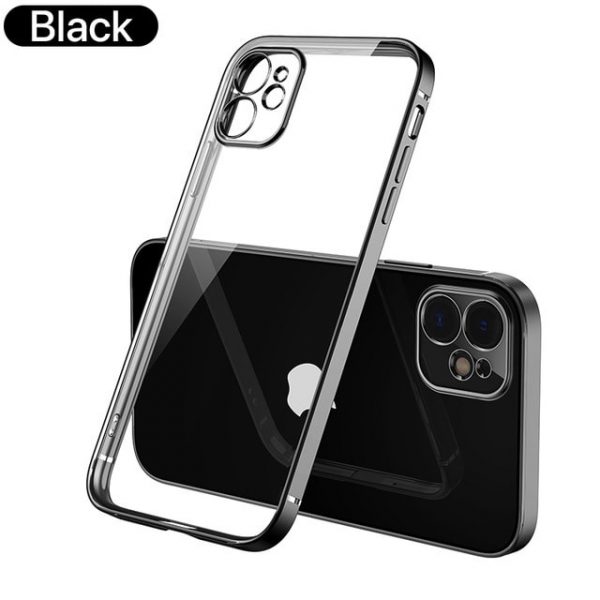 Border Colorful Transparent IPhone Case