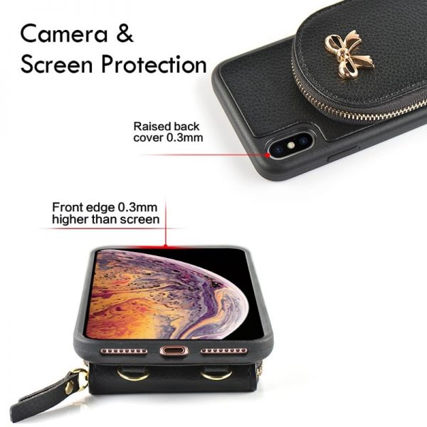 Luxury IPhone Case with Card Holder