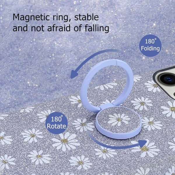 Daisy Flower IPhone Case with Ring with Stand