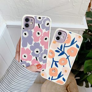 two beautiful flowers iphone cases