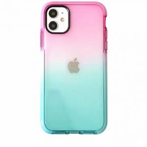 Gradient Two-Color Transparent IPhone Case