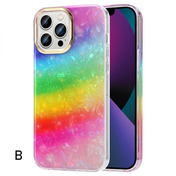 rainbow iphone 12 pro max case aesthetic