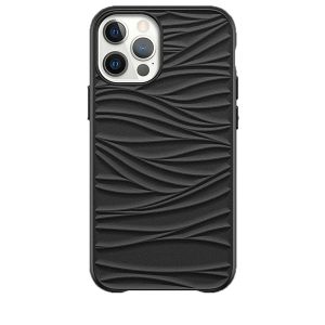 pure black shockproof iphone case