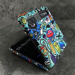 fashion cartoon samsung z flip case