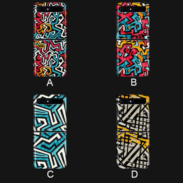 four styles of fashion samsung z flip case