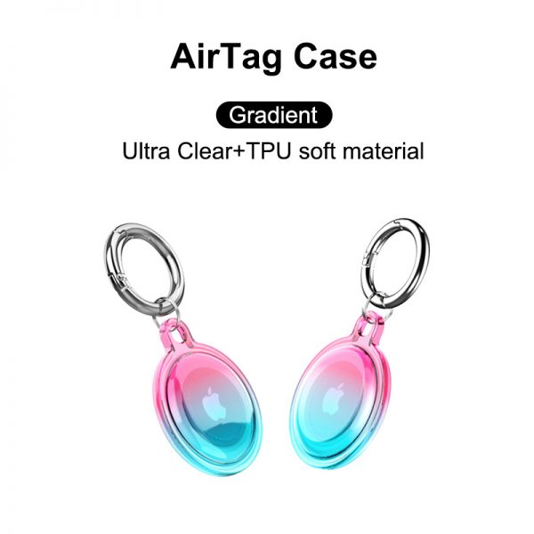 gradient waterproof airtag case