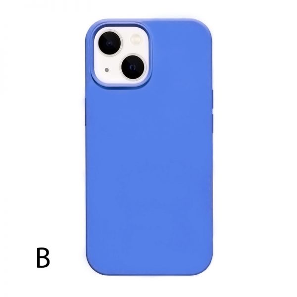 sea blue silicone iphone 13 case