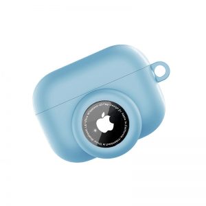 blue airpods pro case for airtag