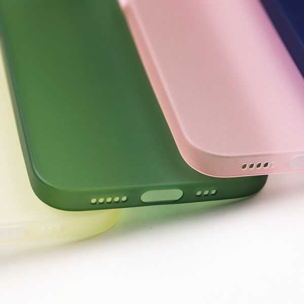 ultra-thin clear frosted iphone case 11