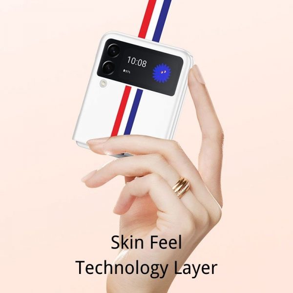 skin feel samsung z flip3 case