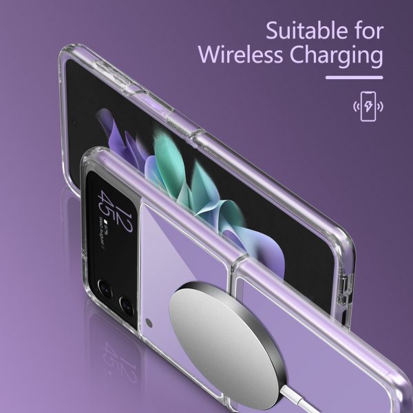 clear samsung z flip3 case