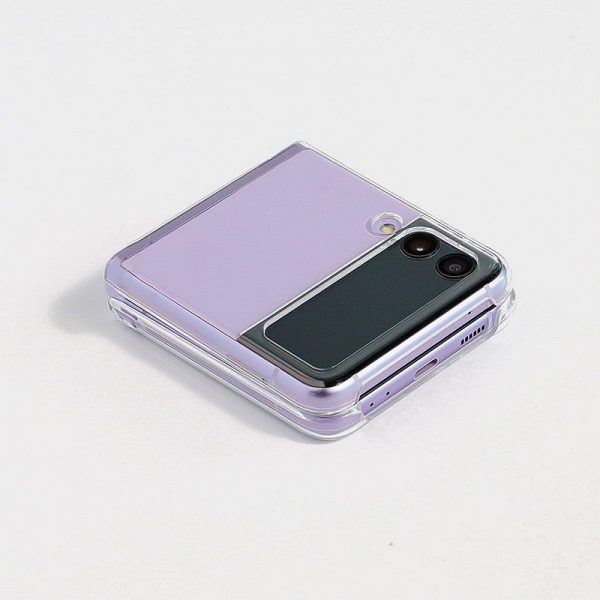 clear samsung z flip3 case