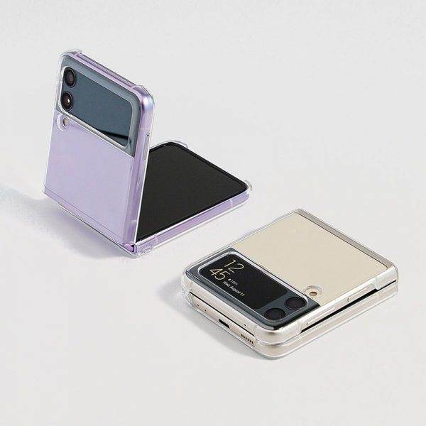 clear samsung z flip3 case