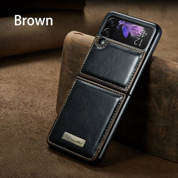 leather samsung galaxy z flip3 case