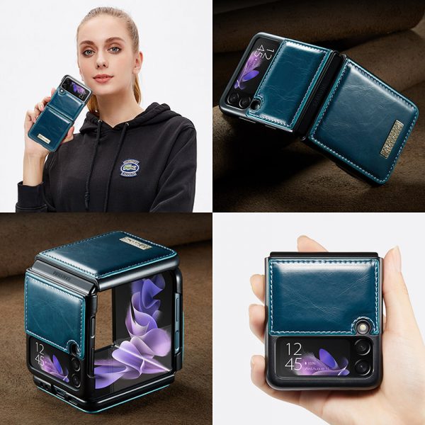 leather samsung galaxy z flip3 case