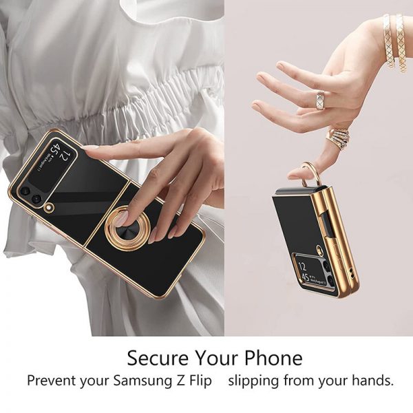 samsung z flip 3 case with ring