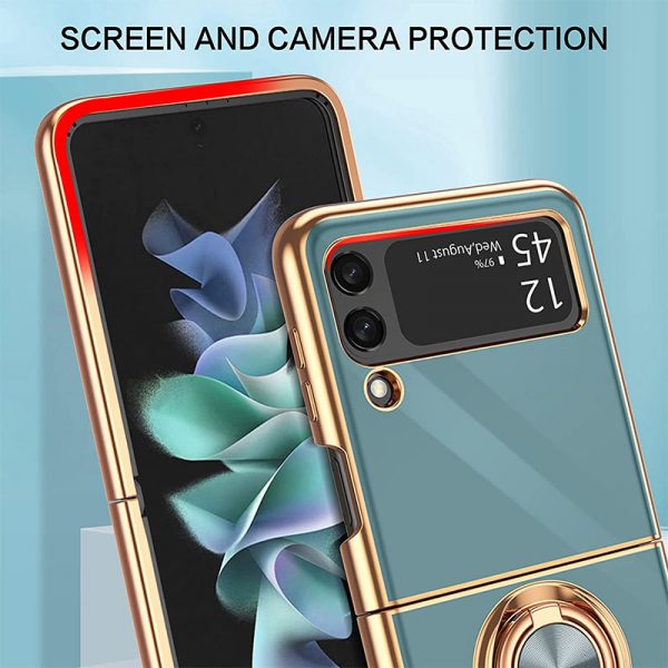 samsung z flip 3 case with ring