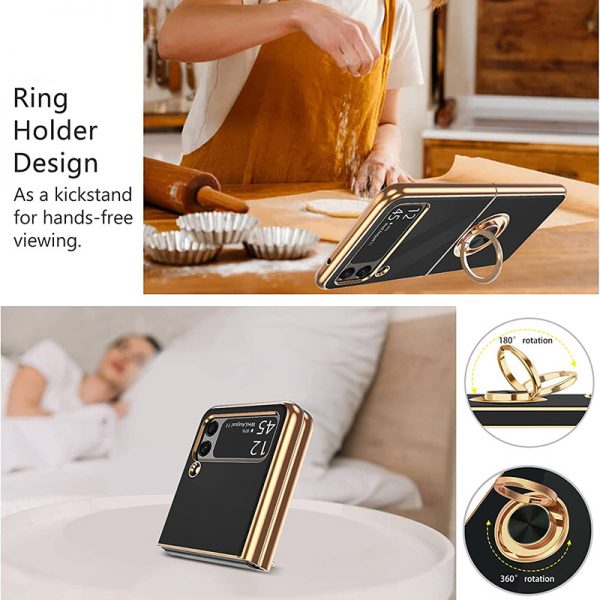 samsung z flip 3 case with ring