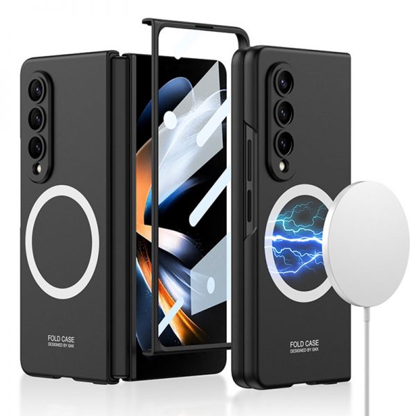 black z fold 4 magnetic case