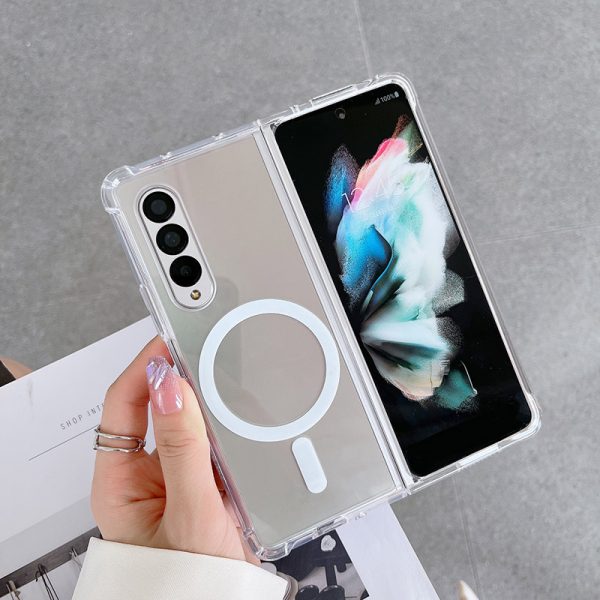 clear fold 4 magnetic case