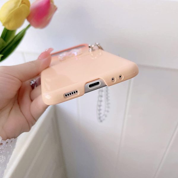 cute z flip 4 case with strap