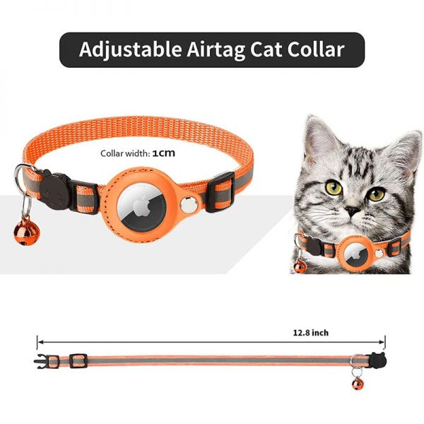 comfortable airtag cat collars