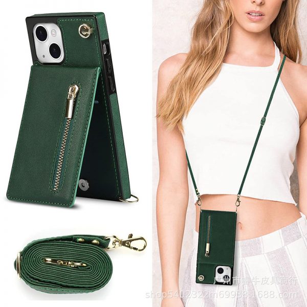 iPhone 11 Wallet Back Case Designer Crossbody